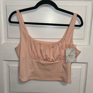 Pink Going out top